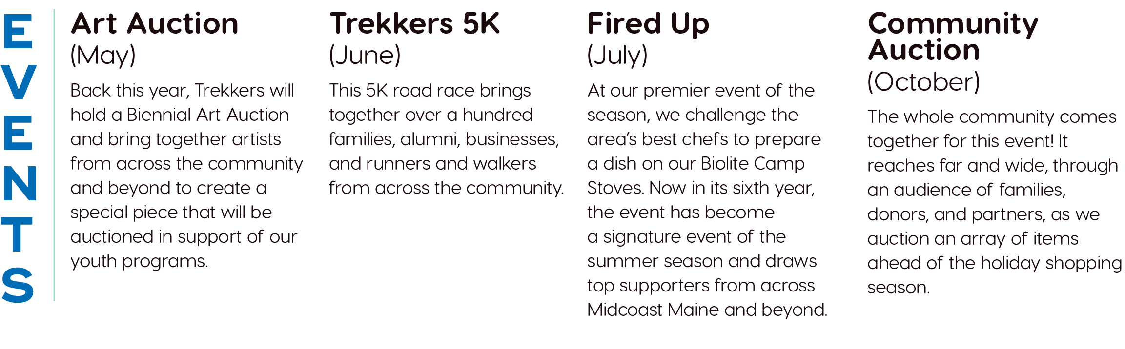 Events section