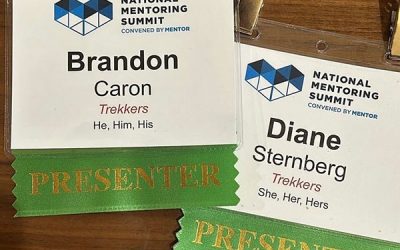 Trekkers on a national stage at the Mentoring Summit in Washington DC
