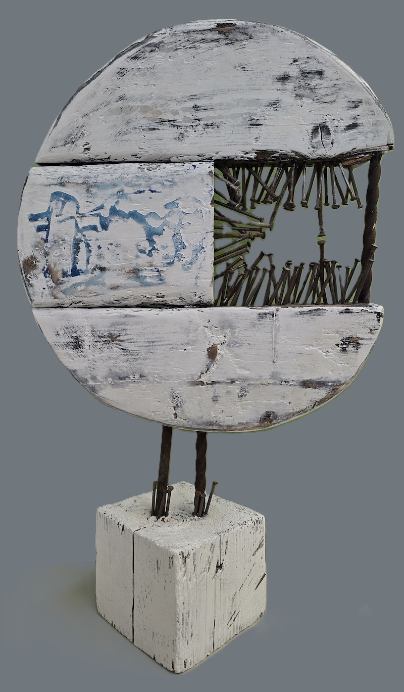 painting of two chickadees